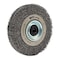 Forney Command PRO Wire Wheel, Crimped, 6 in x .014 in x 1/2 in - 5/8 in 72896 - alternate 1